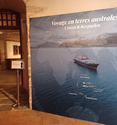 Expo Voyage en terres australes au musée national de la marine © GIP Brest terres océanes